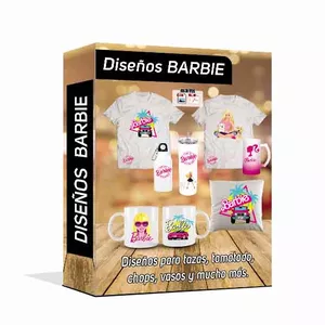 Imagen de portada para Ebook MINIPACK BARBIE (Gráficos para SUBLIMACIÓN, DTF, SERIGRAFÍA, ETC) 