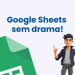 Imagem de capa para o Ebook 📊 Mundo das Planilhas sem Drama – Aprenda Google Sheets de forma simples, divertida e prática! 🚀