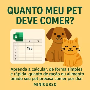 Imagem de capa para o Curso online Quanto meu pet deve comer?