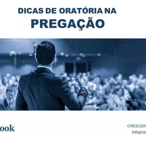 Imagem de capa para o Ebook Dicas de Oratória na Pregação
