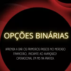 Imagem de capa para o Ebook e-Book de Opções Binárias com Mentoria de 1 Mês