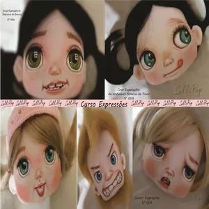 Imagem principal do produto Curso de pintura realista para boneca de pano