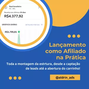 Imagem de capa para o Curso online Lançamento como Afiliado na Prática
