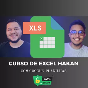 Imagem de capa para o Curso online Curso de Excel com Google Planilhas - Hakan