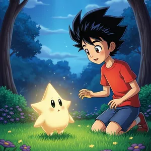 Imagem de capa para o Ebook A jornada Estelar de Kenji e Lumi