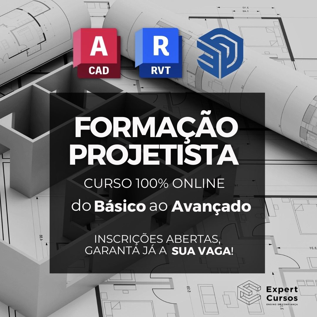 Imagem de Formação Projetista criado por Expert Cursos na hotmart