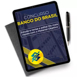Imagem de capa para o Ebook Material Completo BB + 1000 Questões gabaritadas + Temas de redação comentados | Estude e revise os principais pontos do Edital