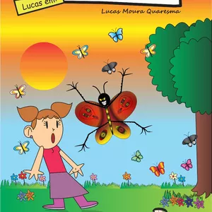 Imagem de capa para o Ebook HQ Medo de Borboleta