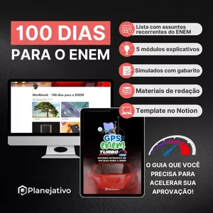 Imagem de capa para o Ebook GPS ENEM TURBO