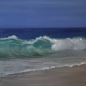 Imagen de portada para Curso online Pintura al Óleo: Taller Mar (ola con orillas)