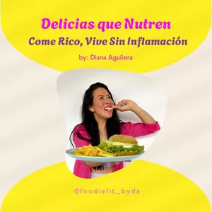 Imagen de portada para Ebook Delicias que Nutren - Come Rico, Vive Sin Inflamación
