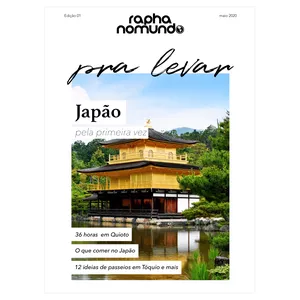 Imagem de capa para o Ebook raphanomundo Pra Levar #1 - Japão pela primeira vez