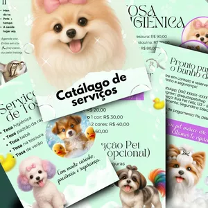 Imagem do curso Catálogo de serviços (banho & tosa)