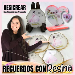 RECUERDOS CON RESINA