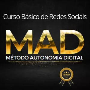 Imagem de capa para o Curso online Curso Básico de Redes Sociais - Método Autonomia Digital
