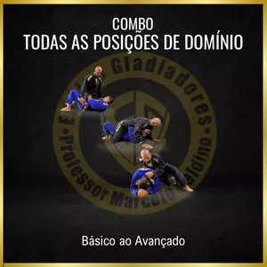 Imagem de capa para o Curso online Combo: Domine Todas as Posições do Jiu Jitsu