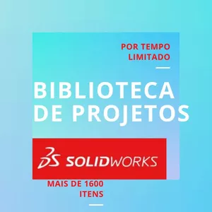 Imagem de capa para o Curso online BIBLIOTECA DE PROJETOS SOLIDWORKS