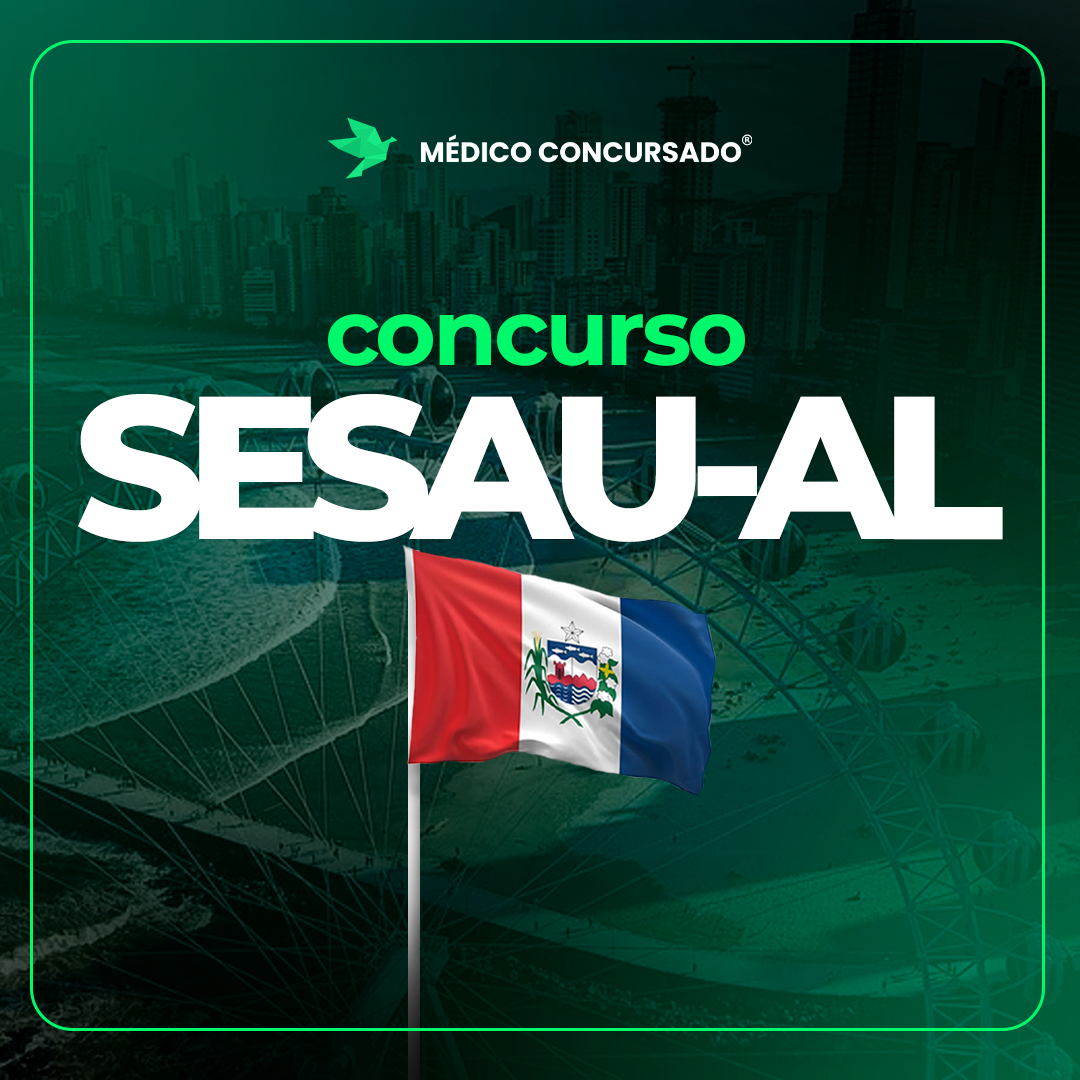 Imagem de Médico Secretaria de Saúde de Alagoas (SESAU/AL): Curso Preparatório Espe-cíficas + Inespecíficas - MedicoConcur-sado® criado por Médico Concursado na hotmart