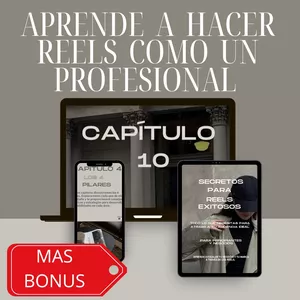Imagen de portada para Curso online SECRETOS PARA REELS EXITOSOS + BONUS!!!