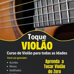 Imagem de capa para o Curso online Toque Violão