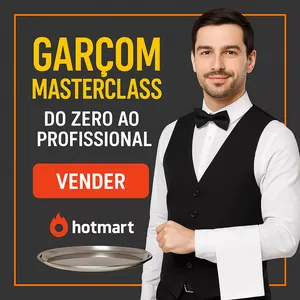 Imagem do curso Garçom MasterClass – Do Zero ao Profissional 