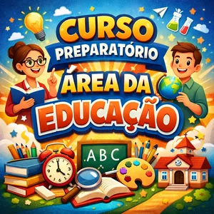 Imagem de capa para o Curso online CURSO PREPARATÓRIO  ÁREA DA EDUCAÇÃO