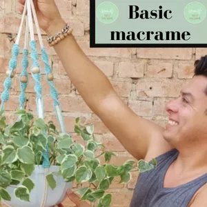 Cover image for Ebook Basic macrame 