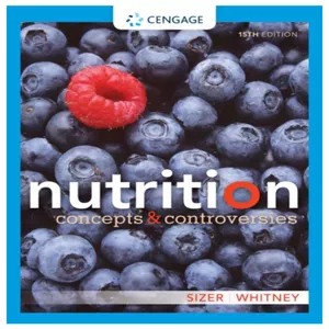 Cover image for Ebook Complete Nutrition Test Bank – Concepts and Controversies 15th Edition | Exam Prep for Dietetics, Nursing &amp; Health Science Students - PDF