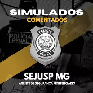 Imagem de capa para o Curso online SEJUSP/MG  ASP - Simulados Completos + Cronograma (Agente de Segurança Penitenciário)