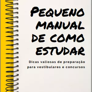 Imagem de capa para o Ebook Pequeno manual de como estudar