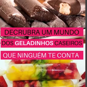 Imagem de Curso  Geladinho Caseiro criado por Marbooks - Ebooks e Cursos on Line na hotmart