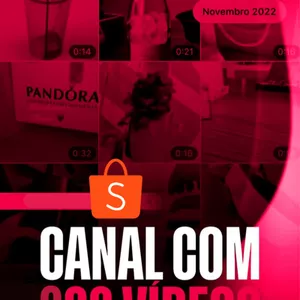 Imagem de capa para o Ebook 600 Vídeos Achadinho da Shopee