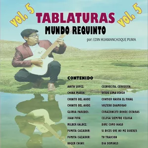 Imagen de portada para Ebook Tablaturas Mundo Requinto Vol.5
