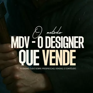 Imagem de capa para o Curso online MDV - O Designer que vende