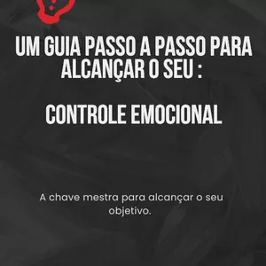 Imagem de capa para o Ebook Um Guia passo a passo para o seu Controle Emocional