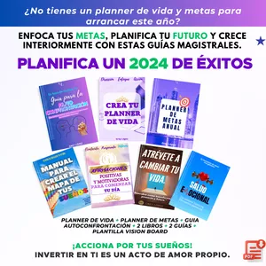 Imagen de portada para Ebook Planner para crear TU PLAN DE VIDA y METAS + 6 RECURSOS DE REGALO