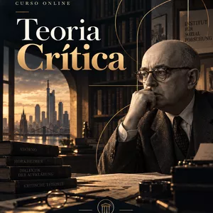 Imagem do curso TEORIA CRÍTICA: RAZÃO, CULTURA E EMANCIPAÇÃO NA ESCOLA DE FRANKFURT - A CRÍTICA DA MODERNIDADE NAS OBRAS DE MAX HORKHEIMER, THEODOR W. ADORNO, WALTER BENJAMIN E JÜRGEN HABERMAS