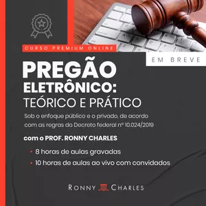 Imagem de capa para o Curso online Pregão Eletrônico: Teórico e Prático