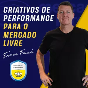 Imagem de capa para o Curso online Criativos de Performance para o Mercado Livre