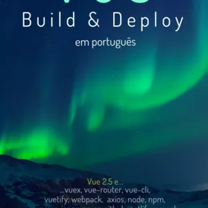 Imagem de capa para o Ebook Livro Vue - Build e Deploy