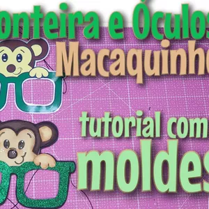 Imagem de capa para o Ebook Ponteira e Óculos Macaco 