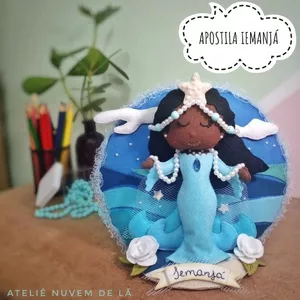 Imagem de capa para o Curso online Apostila Iemanja em feltro