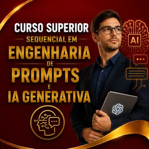 Imagem do curso Superior Sequencial em Engenharia de Prompts e IA Generativa