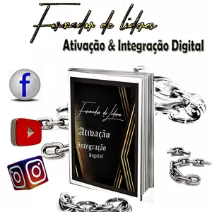 Imagem de capa para o Ebook Ativação & Integração Digital de Redes Sociais 