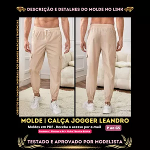 Imagem de capa para o Curso online ✨[Molde em PDF] - Calça Jogger Leandro. ID 4832320✨