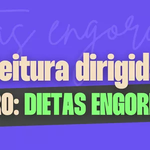 Imagem de capa para o Curso online Leitura dirigida e Discussão do meu livro: Dietas Engordam