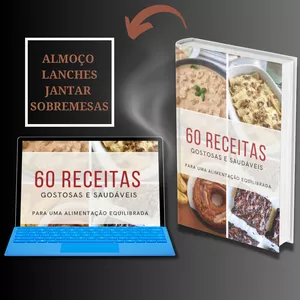 60 receitas gostosas e saudáveis 