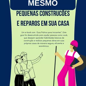 Imagem de capa para o Ebook Faça você mesmo pequenas construções e reparo em sua casa