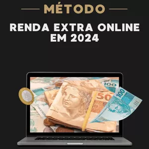 Imagem de capa para o Ebook Renda Extra Online em 2024 O Guia Definitivo para Ganhar Dinheiro na Internet