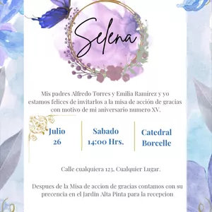 Imagen de portada para Ebook Invitación quince años 